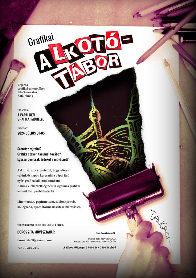 Grafikai Alkotótábor - Plakát